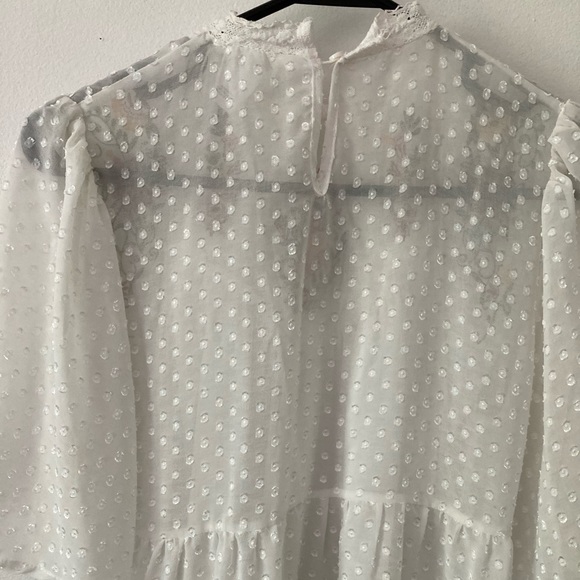 Embroidered Victorian Inspired Boho Blouse XS - Picture 8 of 11